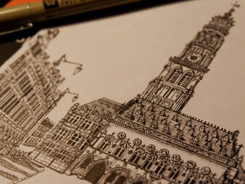 Dessins d&rsquo;architecture